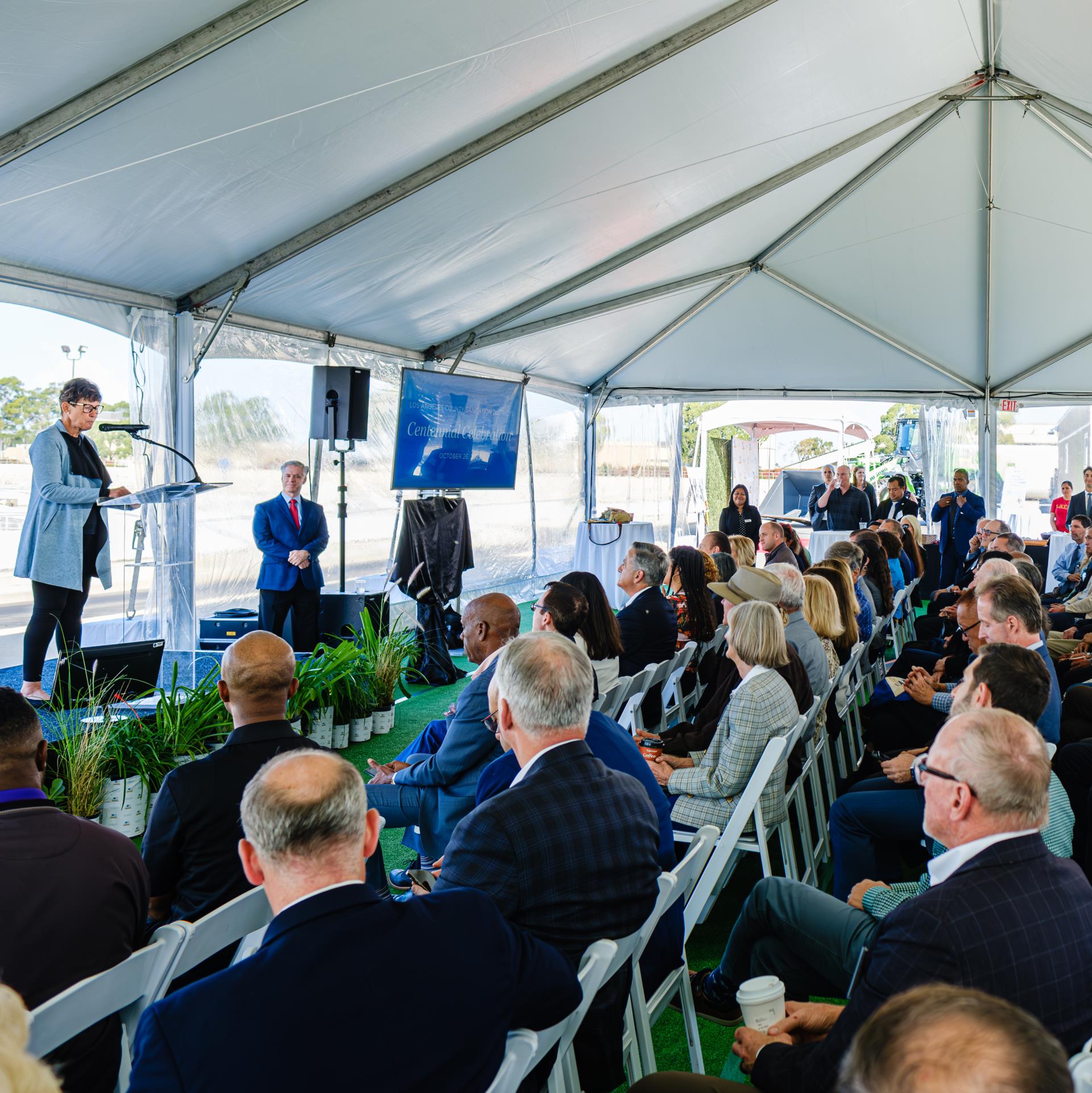 Guests at the Centennial Event