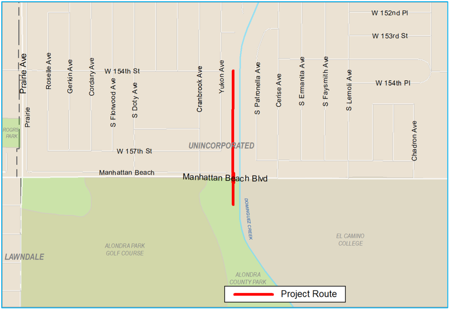 Joint Outfall D Unit 5 Main Reach Lawndale