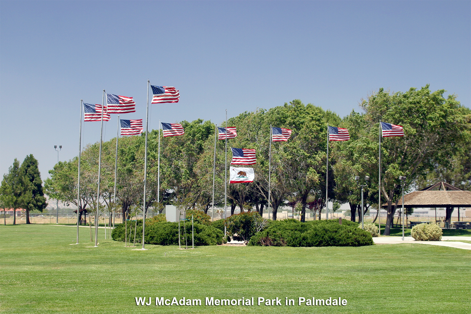 WJ McAdams Memorial Park in Palmdale