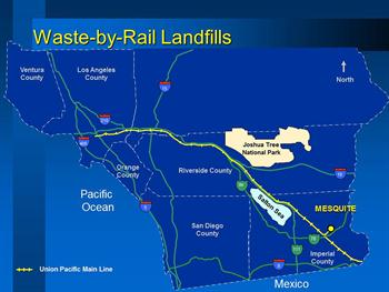 Waste-by-Rail Landfills