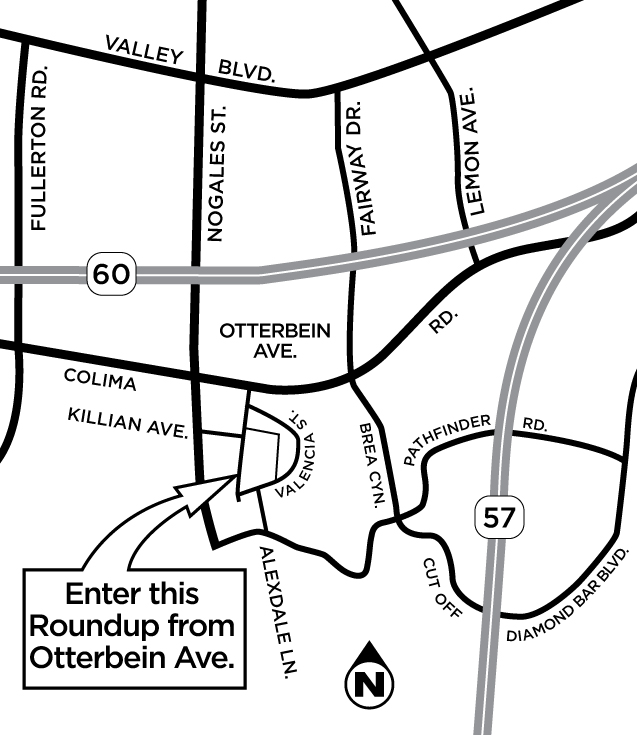 John A. Rowland High School map