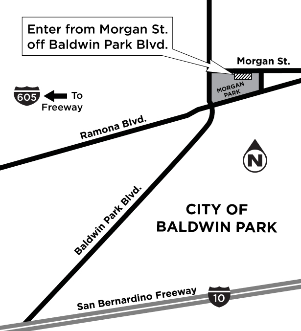 Morgan Park map