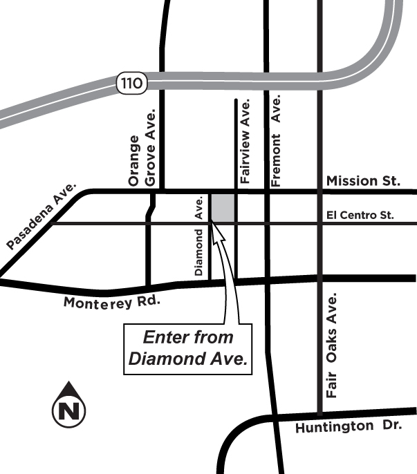 South Pasadena Unified School District Headquarters map