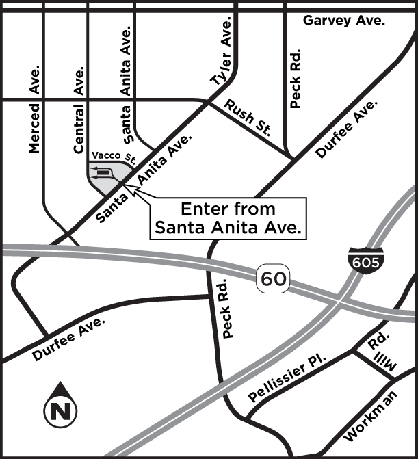 South El Monte Community Center map