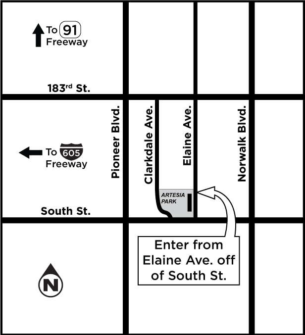 Artesia Park map