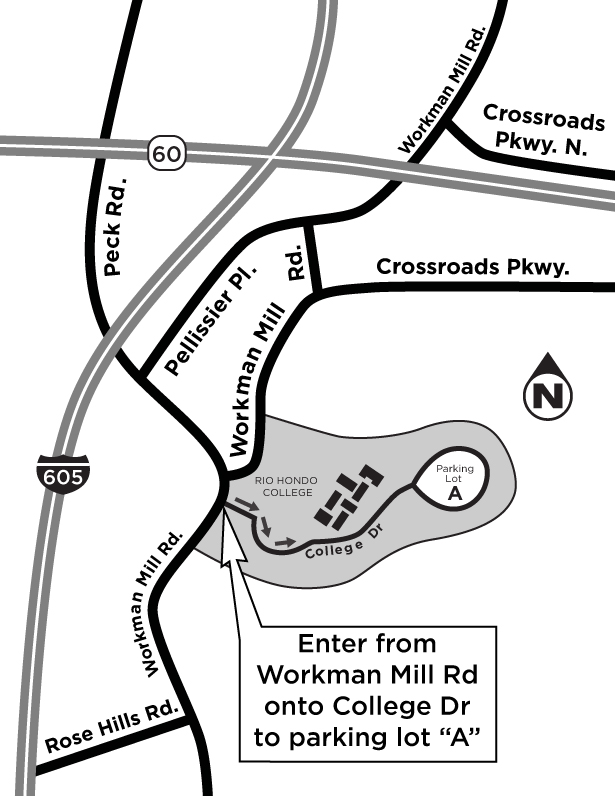 Rio Hondo College map