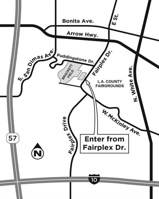 Brackett Field map