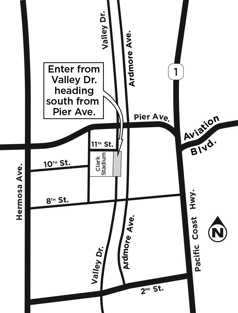 Clark Field map