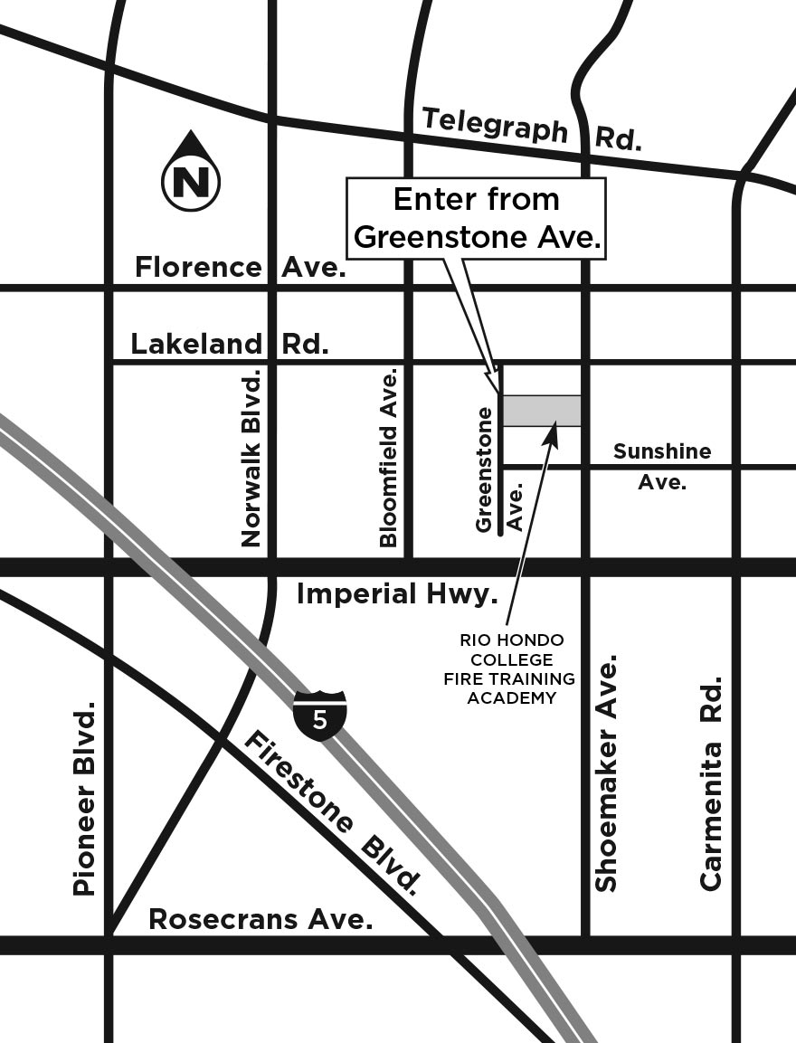 Rio Hondo College Fire Training Academy map