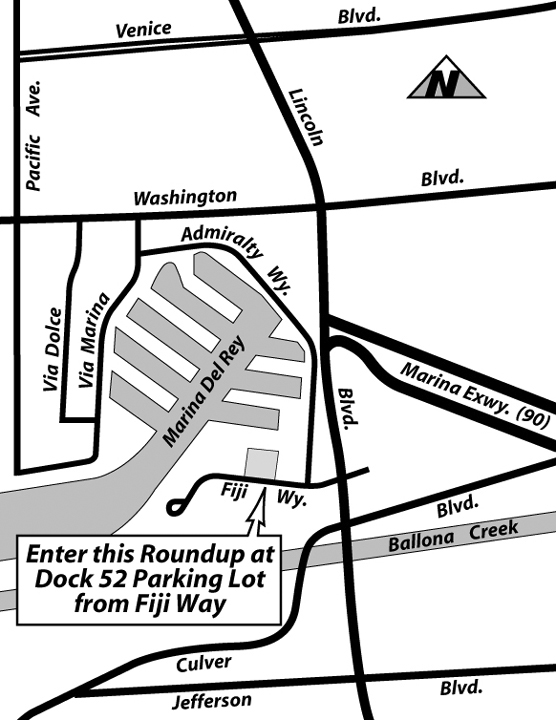 Dock 52 Parking Lot map