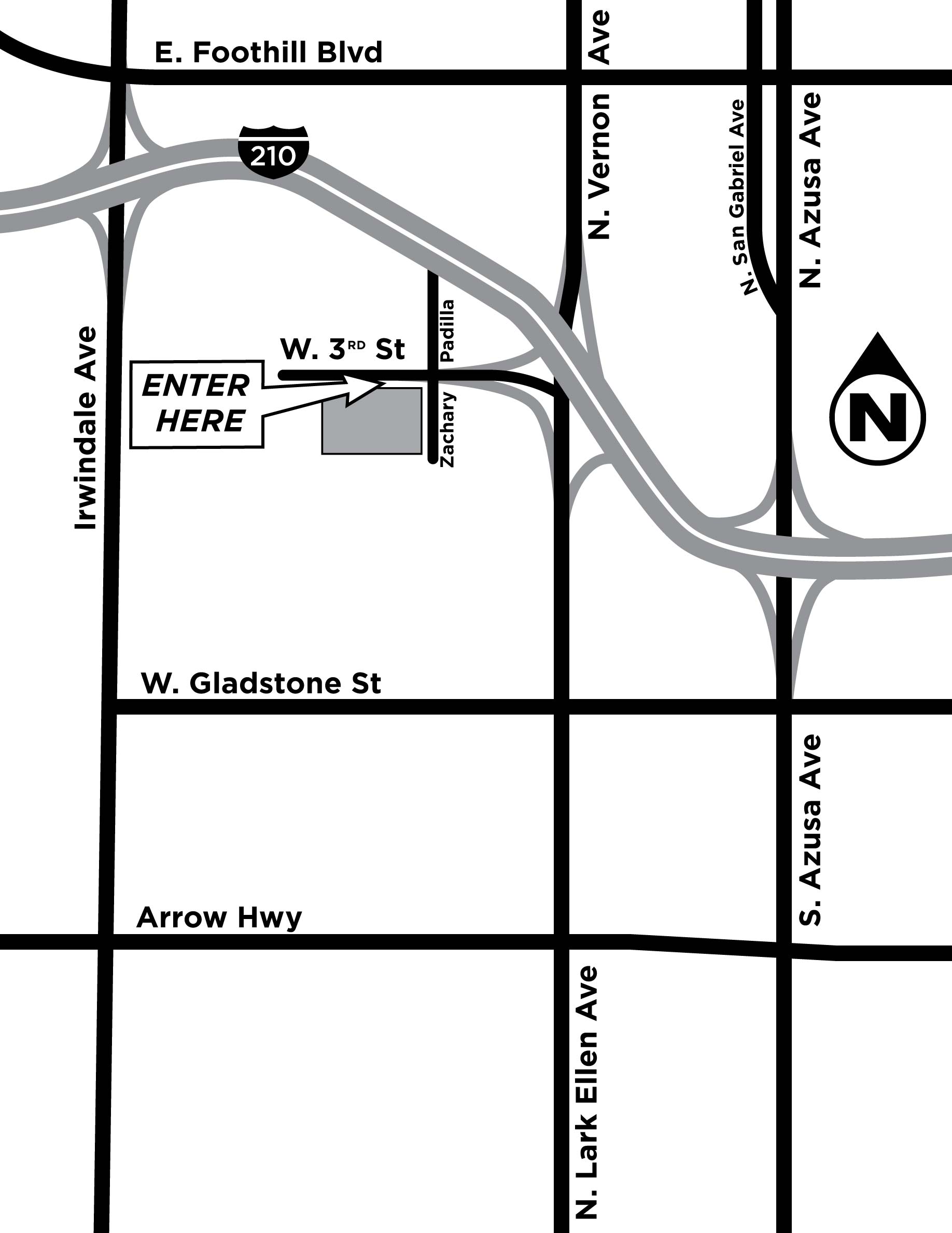 Northrop Grumman Corporation map