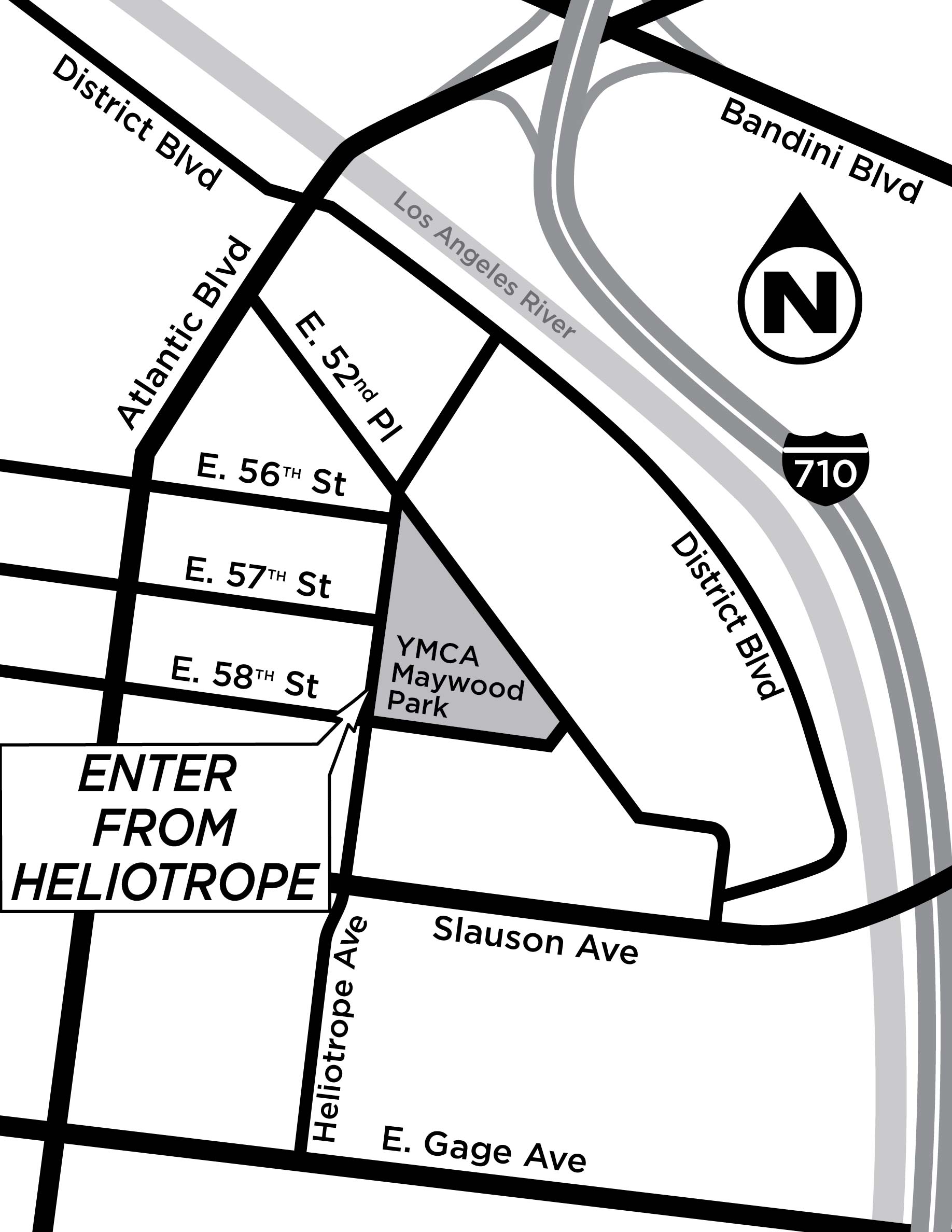 Southeast Rio Vista YMCA map